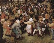 Pieter Bruegel Wedding dance Germany oil painting artist